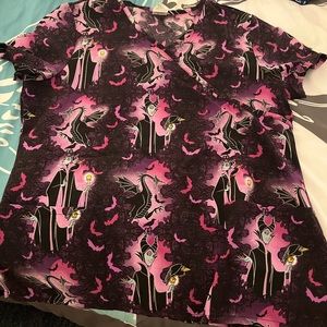 Malificent scrub top large